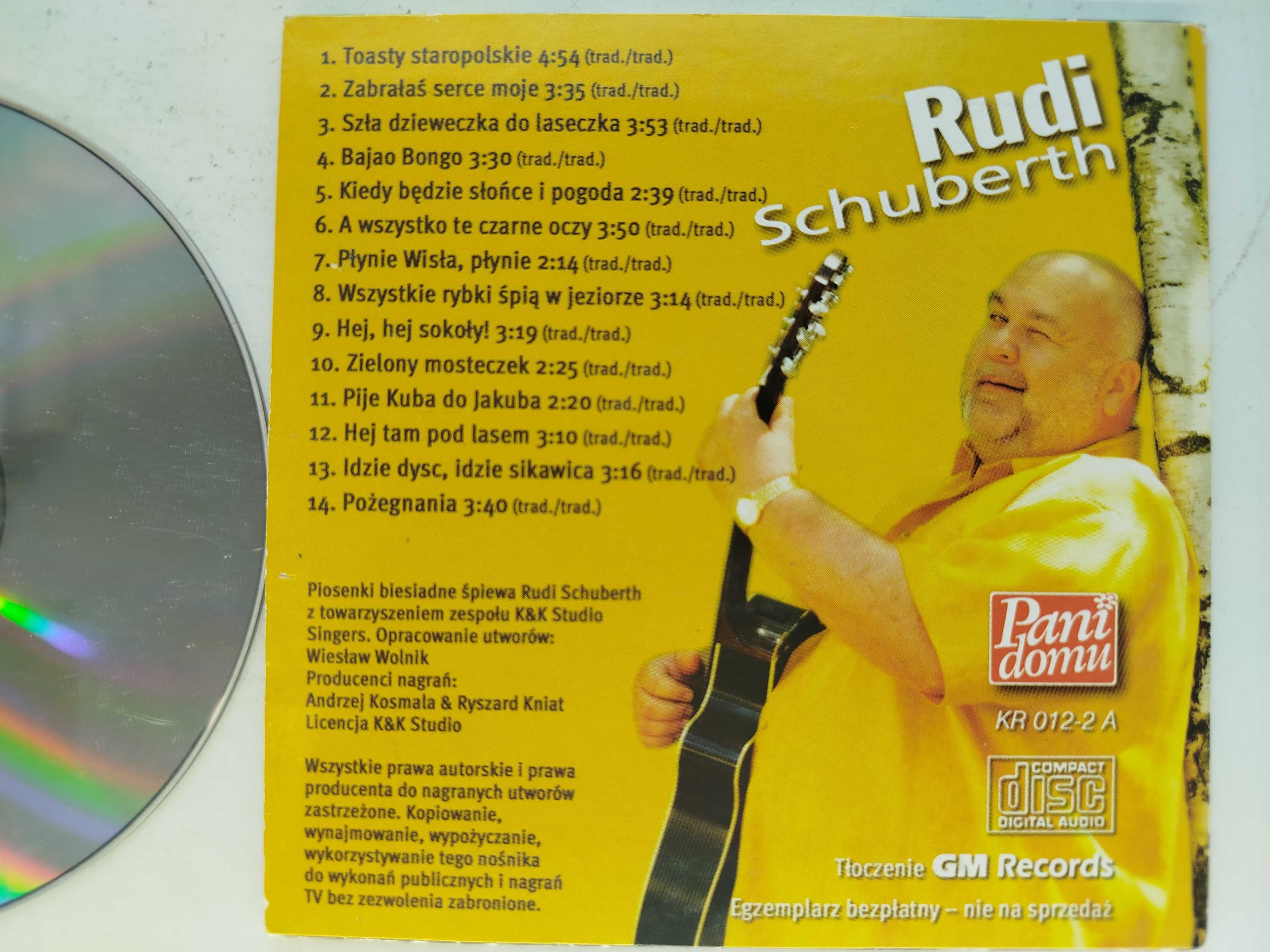 Rudi Schuberth Wielka Biesiada CD koperta Pani Domu