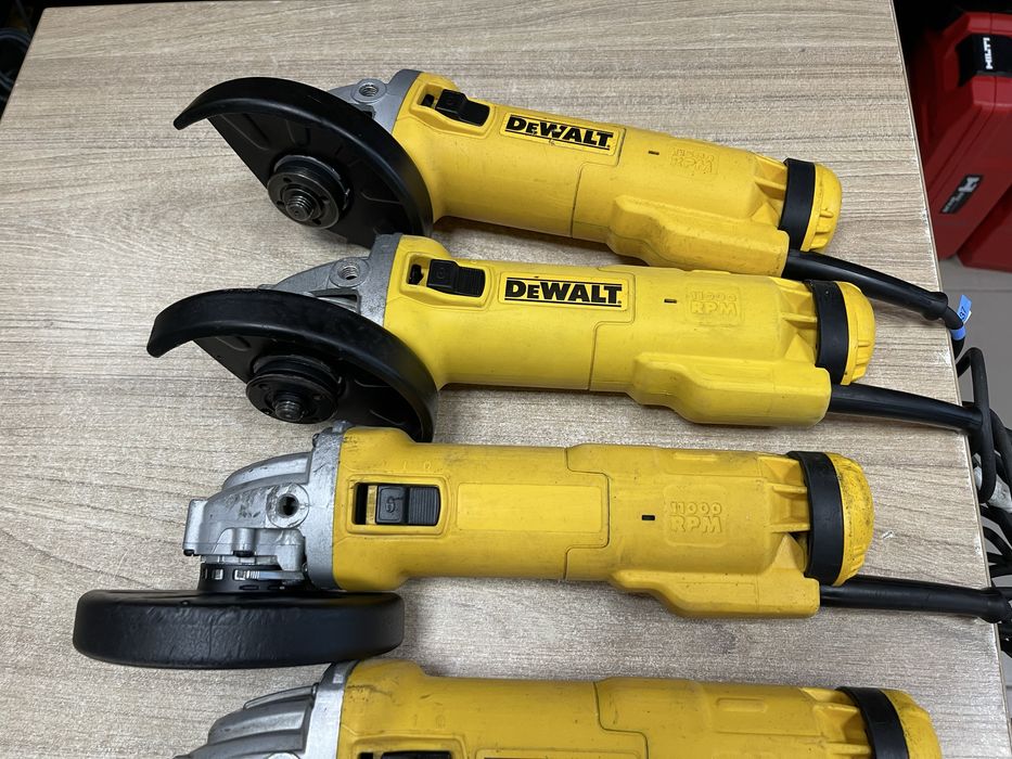 Dewalt DWE4237, DWE4207, DWE4233 / вживані болгарки Девольт 125 мм