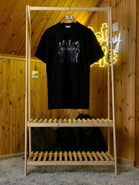 (XS,S,M) Футболка Balenciaga Real Balenciaga T-Shirt In Black.