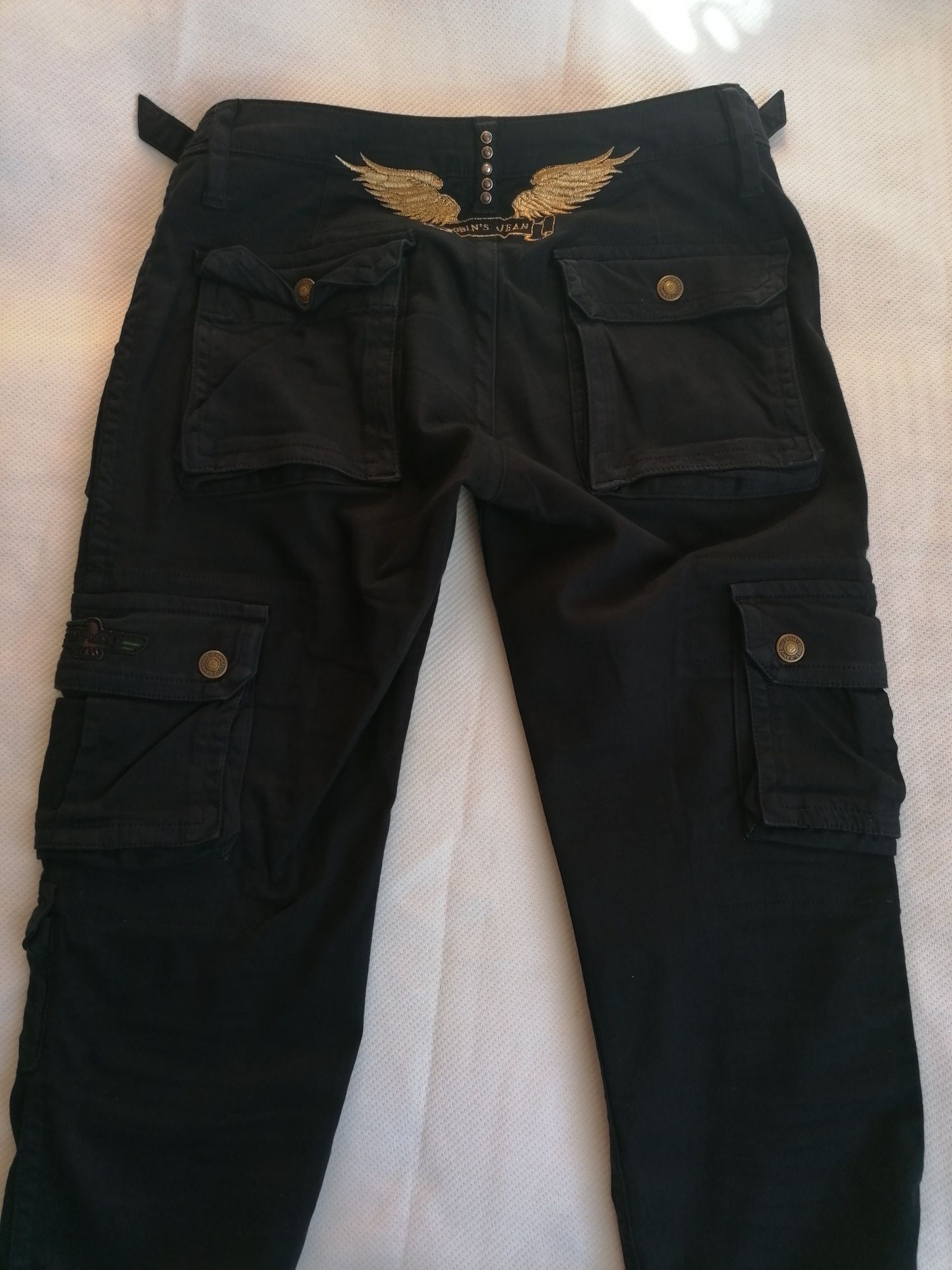 Spodnie damskie firmy Robins Jean militarny pant