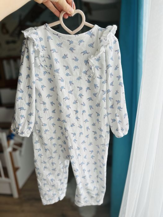 Мусліновий ромпер на дівчинку 92