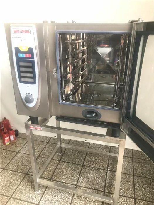 Piec konwekcyjno parowy RATIONAL SCC61 GAZOWY GWARANCJA 6M