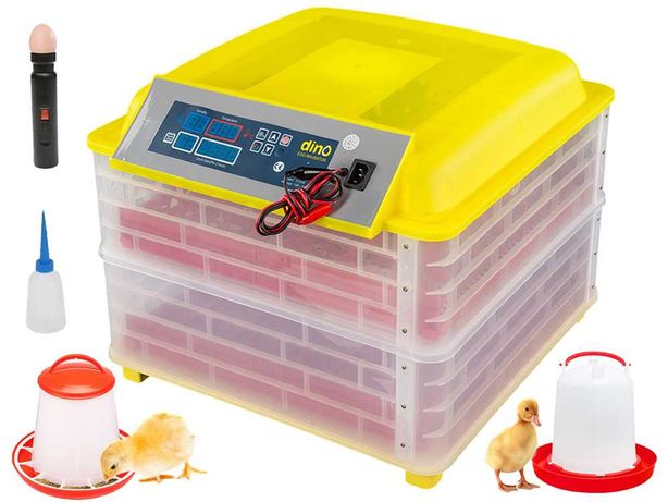Automatyczny Inkubator do DROBIU Do 112 Jaj 12V 230V +Kompletny ZESTAW
