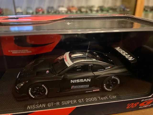 1/43 Nissan GT-R Super GT 2008 Test Car Ebbro