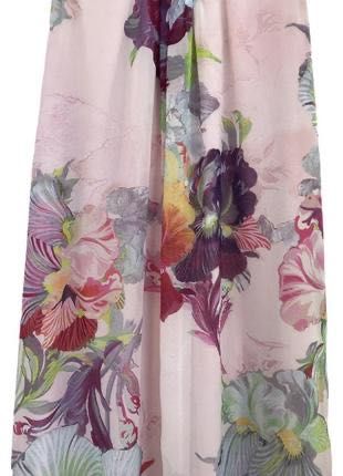 TED BAKER длинное шелковое люксовое платье