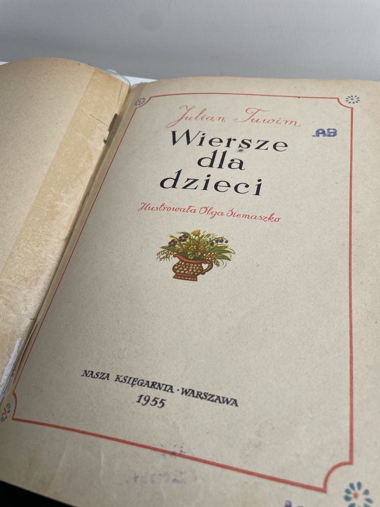 J. Tuwim „Wiersze dla dzieci” 1955r. PRL