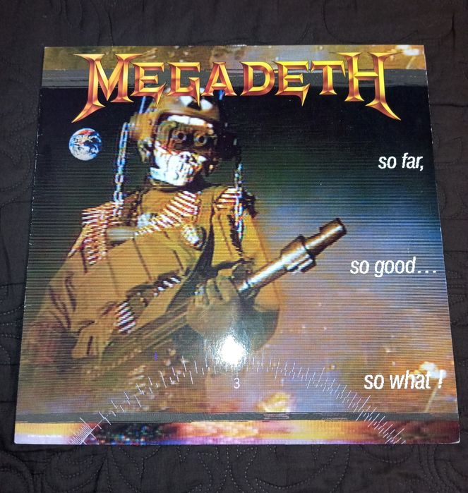Megadeth - So far, so good...so what ! ( 1 press, EX/EX) LP
