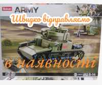 Конструктор Sluban M38-B0711 танк Semoventi 463 дет