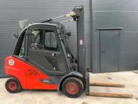 Linde H35-T Gaz LPG TRIPLEX kabina przesuw boczny  oświetlenie drogowe  5,95m/3500kg import Niemcy serwisowany stan b.db