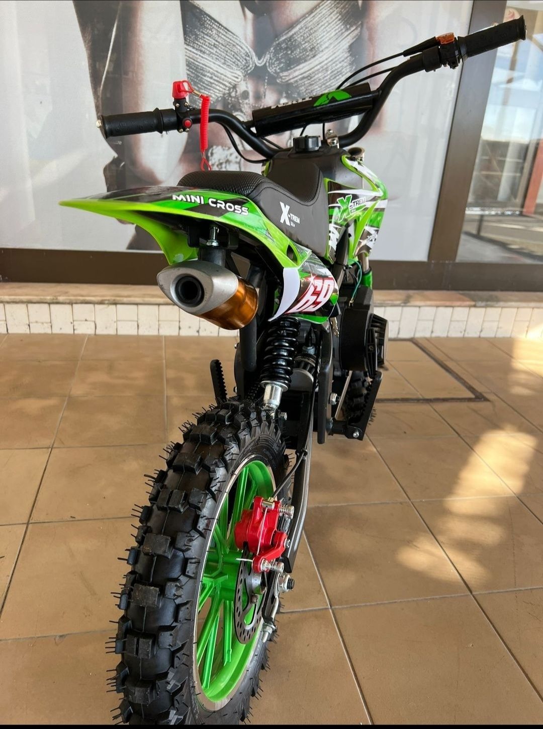 Mini Mota cross 49cc para criança