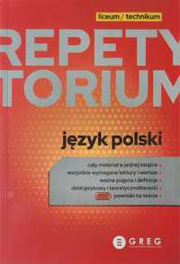 Język polski. Repetytorium. Liceum i technikum