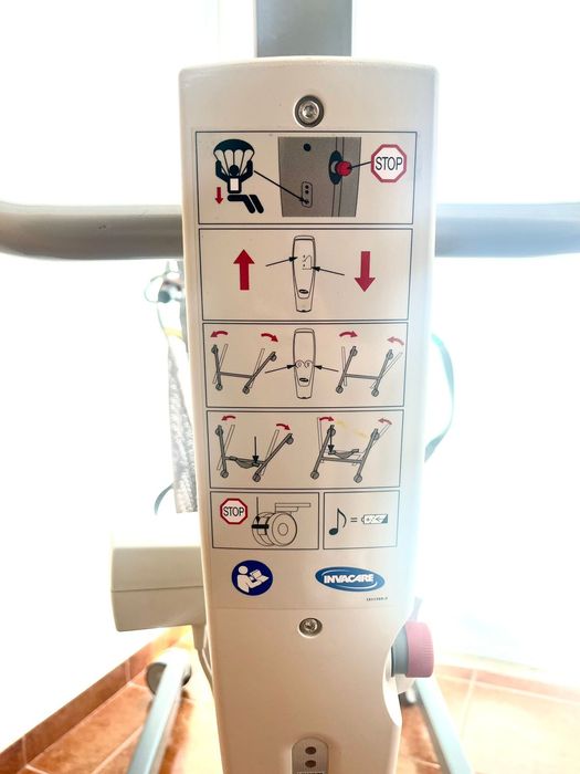 Elevador de tranferencia eletrico, INVACARE