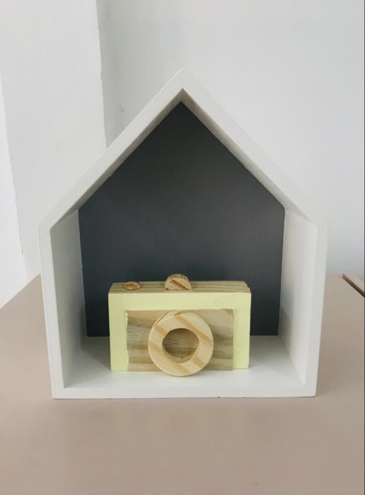 Casinha em madeira - decoração