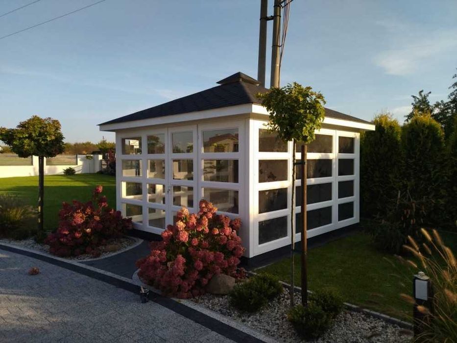 Dostępna od ręki! Ogród zimowy,oranżeria,altana ogrodowa,przeszklona