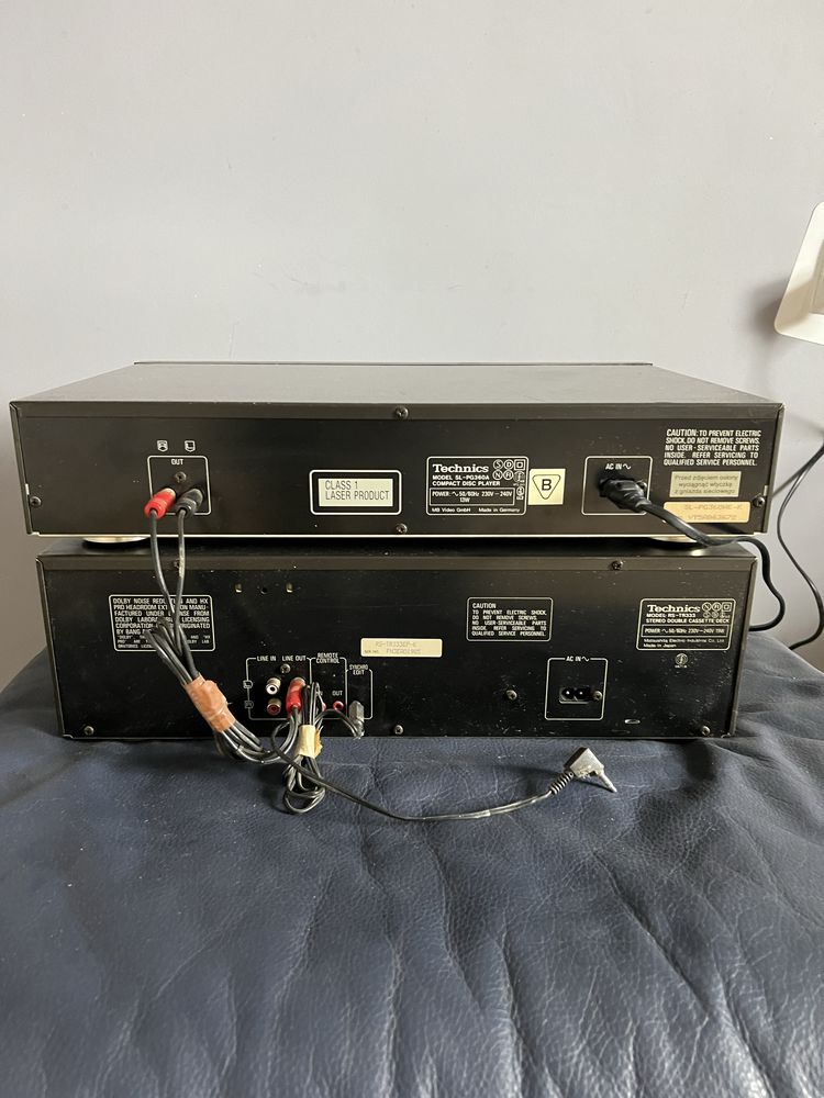 Technics SL-PG360A RS-TR333 odtwarzacz CD i magnetofon