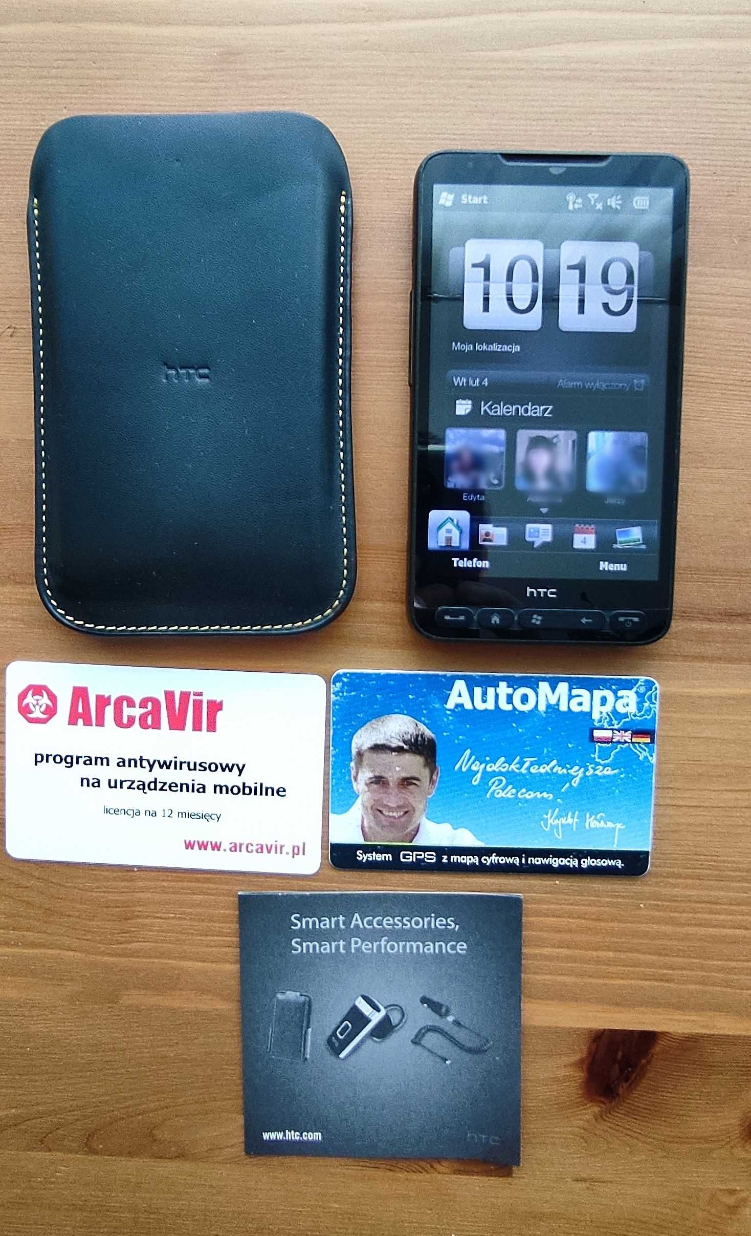 HTC HD2 - pełny zestaw z salonu Orange + GRATIS Samsung GT-I9060