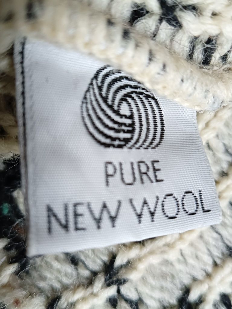 Męski sweter wełniany XL/XXL Tyroll Alpy 100% wełna Norway woll