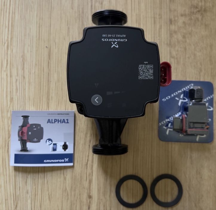 Nowa Pompa Obiegowa Grundfos 25-60