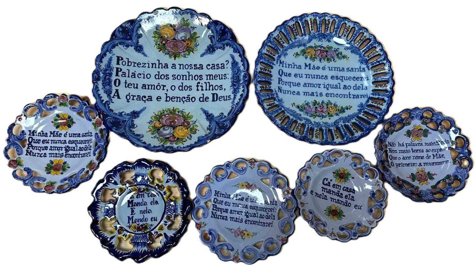 Pratos falantes, loiça tradicional de Alcobaça