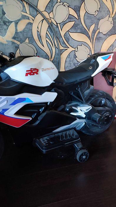 Дитячий електричний мотоцикл на акумуляторі