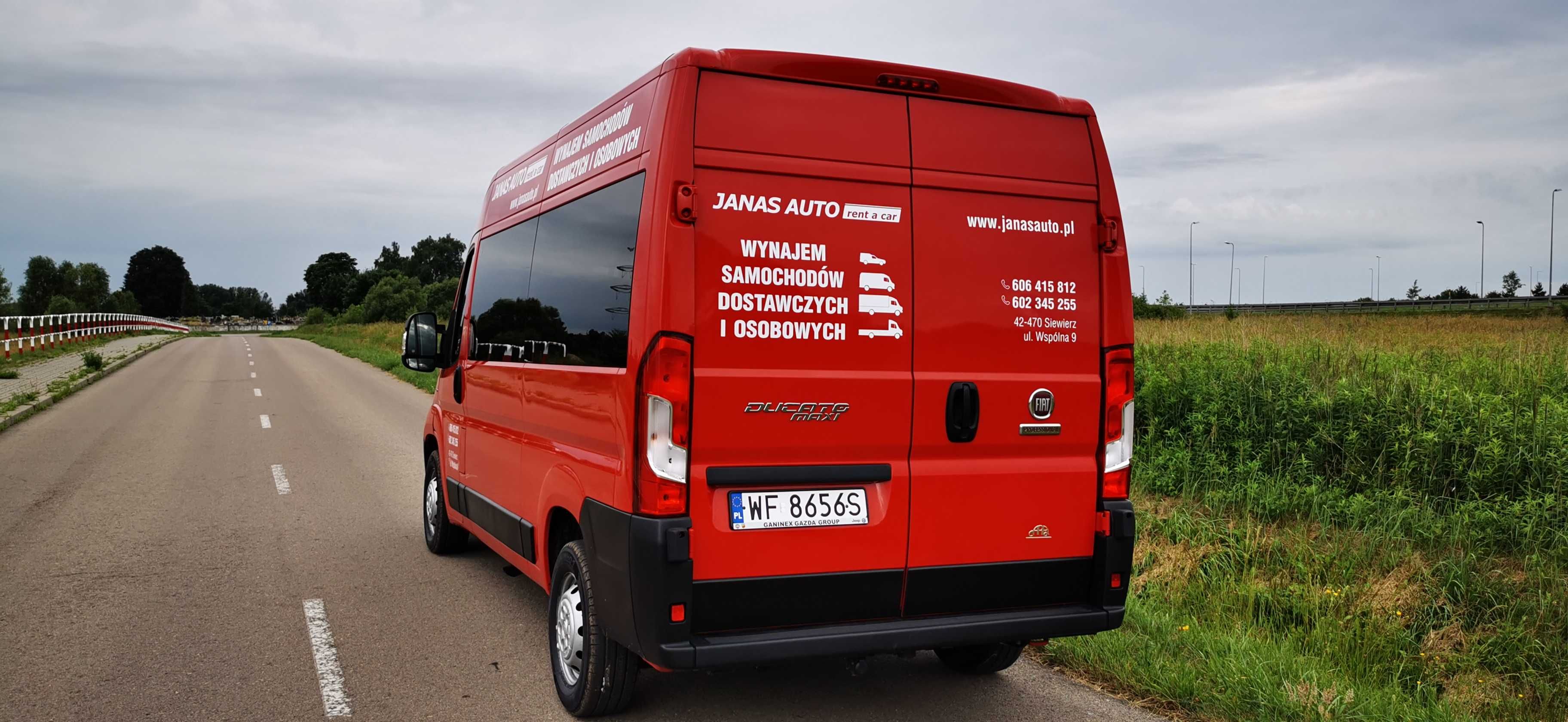 Fiat Ducato 9 cio osobowy bus 2,3 150 KM 2019 r