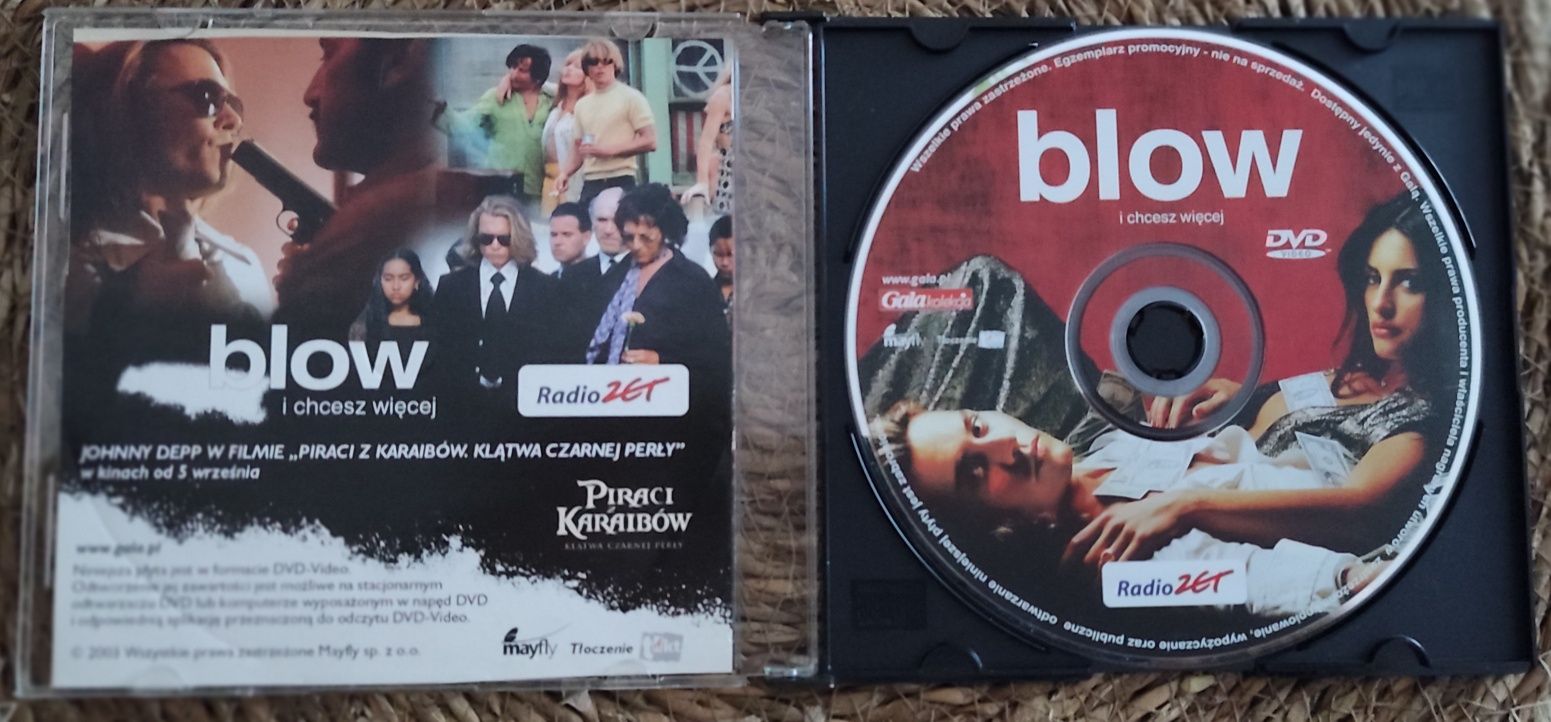 Blow film płyta DVD Penelope Cruz Johnny Depp
