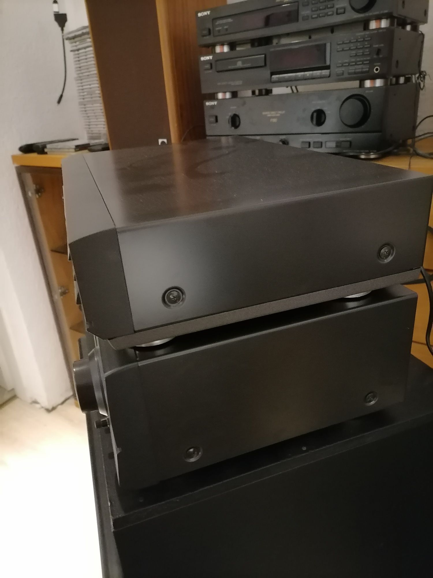 Reciver i cd Technics