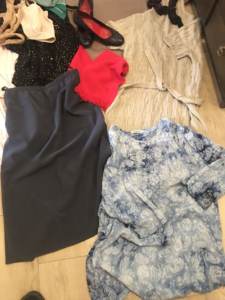 Mix, duża paka, zestaw ubrań damskich 44/46