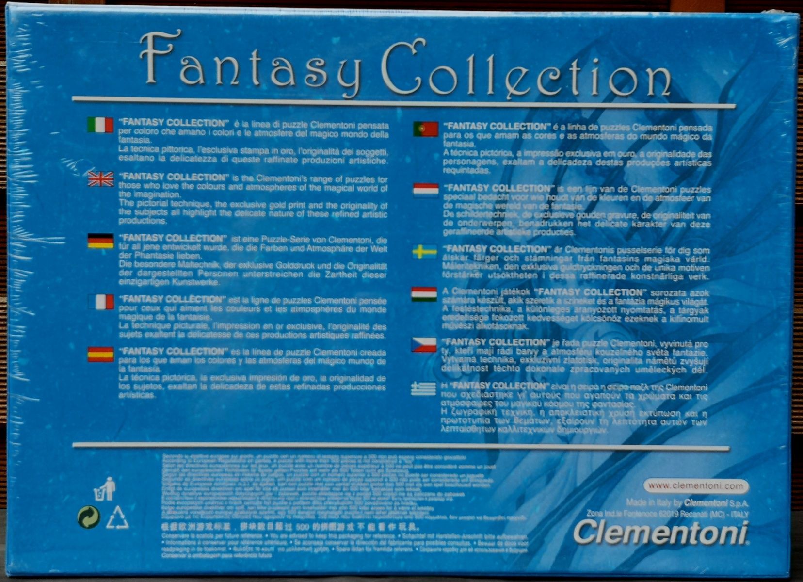 Puzzle 1000 Clementoni NOWE w folii Fantasy Collection Fantasea