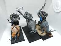 3x Mournfang Cavalery Ogre Kingdoms 2 Warhammer FB The Old World