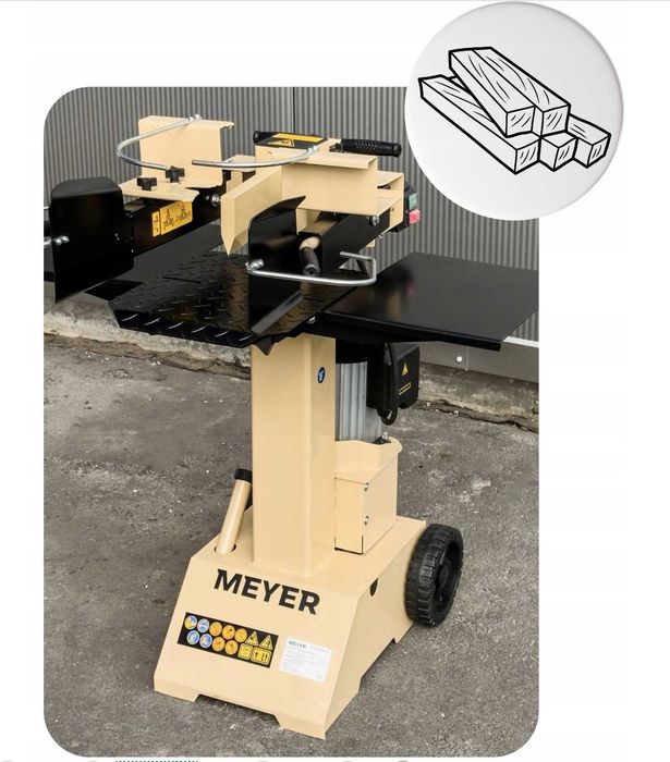 Łuparka do drewna hydrauliczna  MEYER M8TN ELEKTRYCZNA 230V/400V