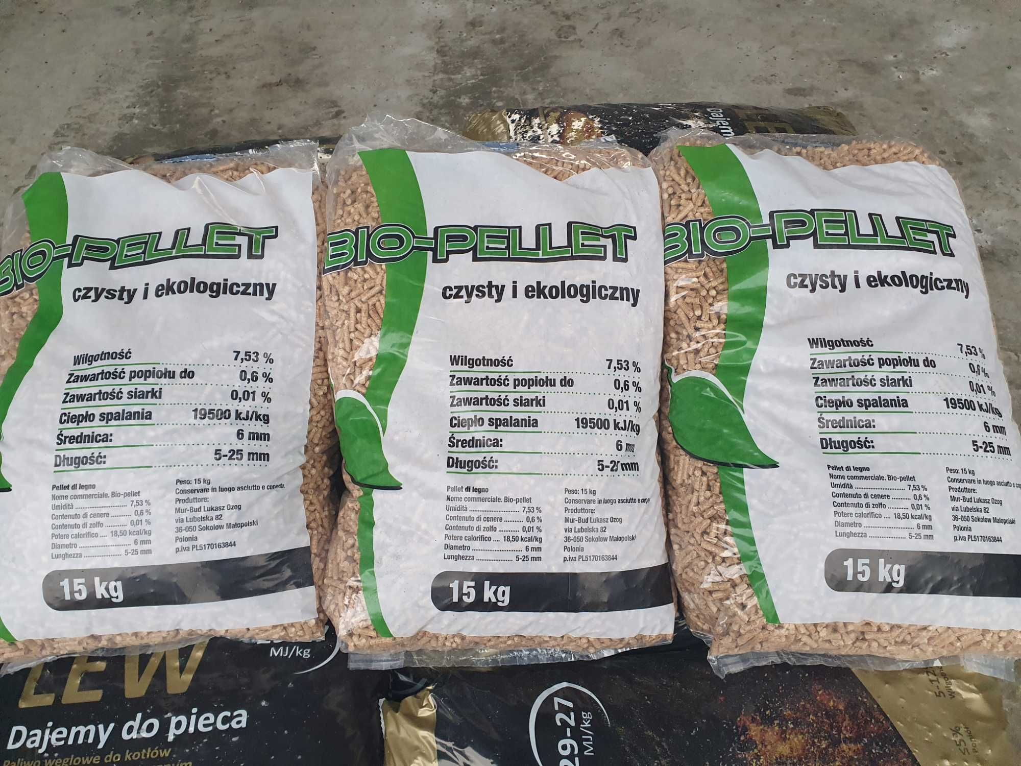 Pellet pelet olczyk drewnoland Bio-Pelet certyfikatem A1 dostawa