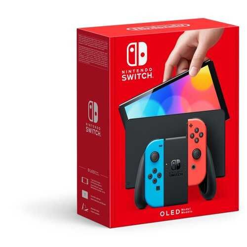 Zestaw Nową konsolę Nintendo Switch OLED Red z Ring FIT Adwenture