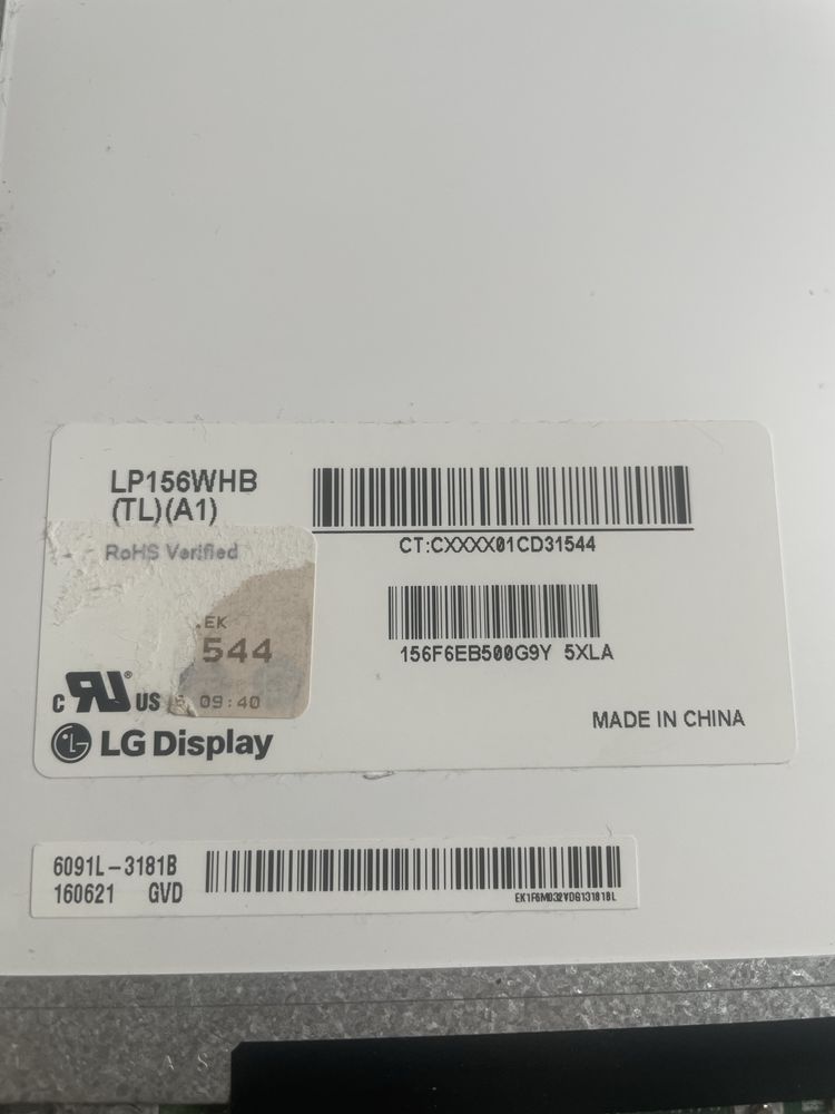 Matryca do laptopa 15,6” 30 pin
