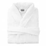 Szlafrok Hotelowy Bawełniany Frotte Damski Męski Unisex S/M Biały