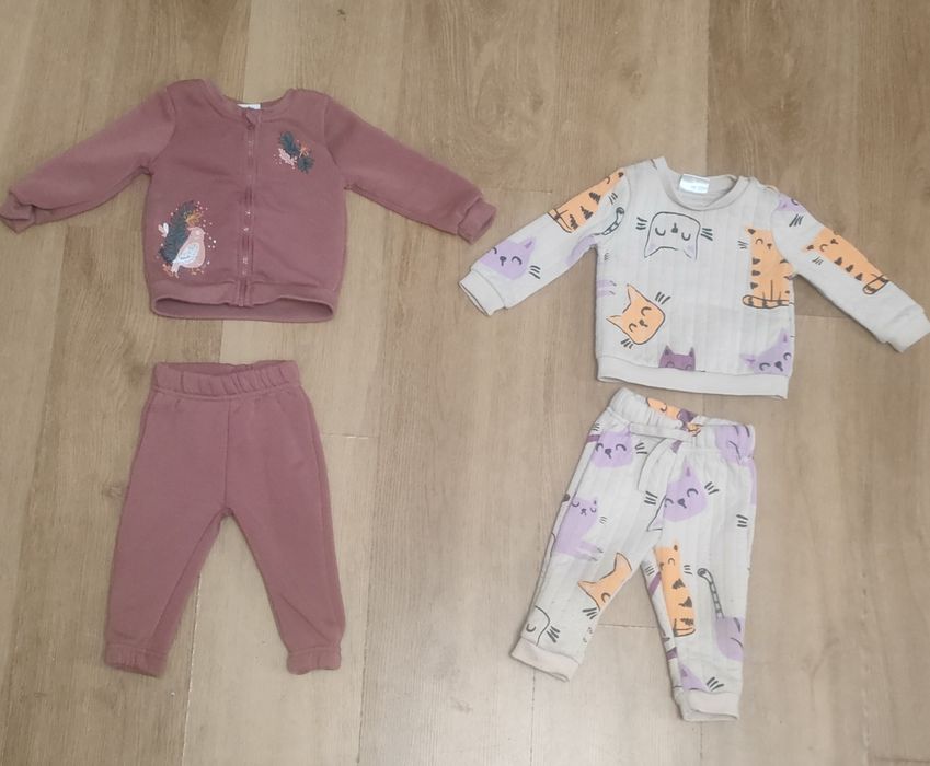 paczka ubrań 74 cm szt 35