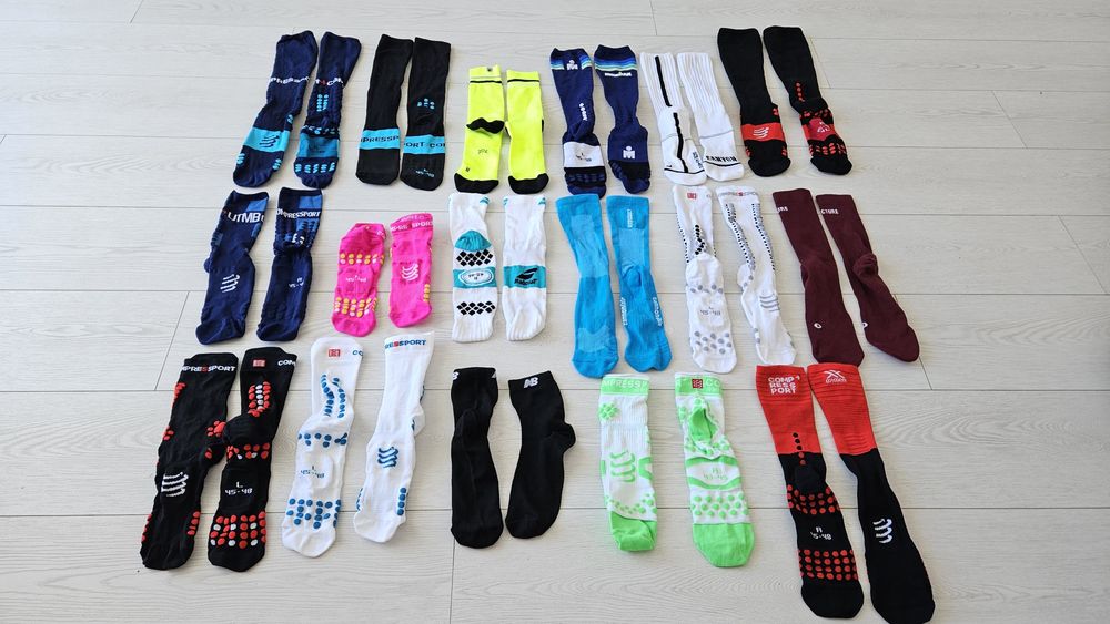 Шкарпетки компресійні compressport нові оригінал 45-48 рр asics