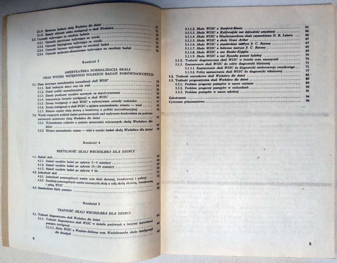 Wprowadzenie do skali inteligencji Wechslera dla dzieci od 5 do 15 lat