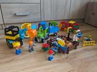 Lego Duplo zestaw koparka wywrotka farma traktor pociąg