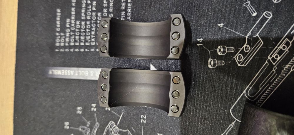 Кільця burris 34мм