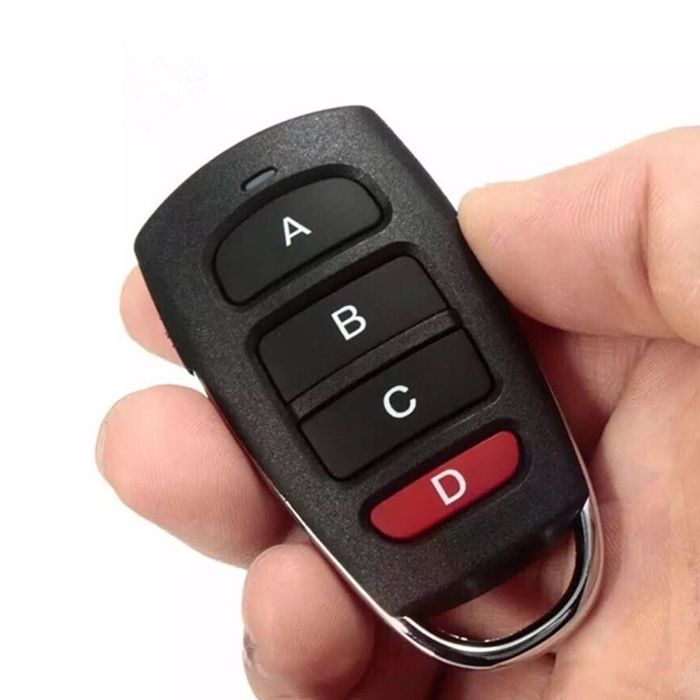 Comando para Portão de Garagem 4 Canais 433MHZ Universal