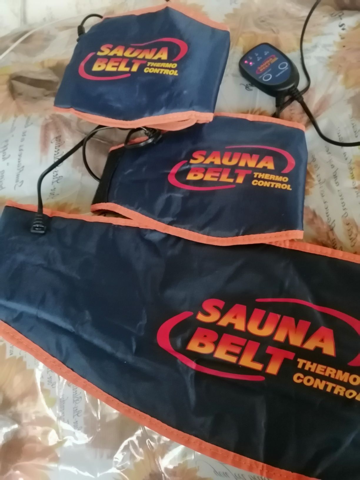 Sauna belt зігріваючий  пояси для схуднення повний комплект, оригінал