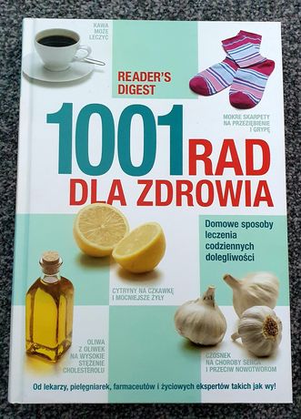 Książka 1001 rad dla zdrowia