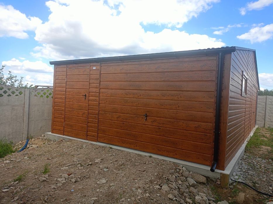 Premium Garaż Blaszany 4 x 6m przywóz i montaż Gratis