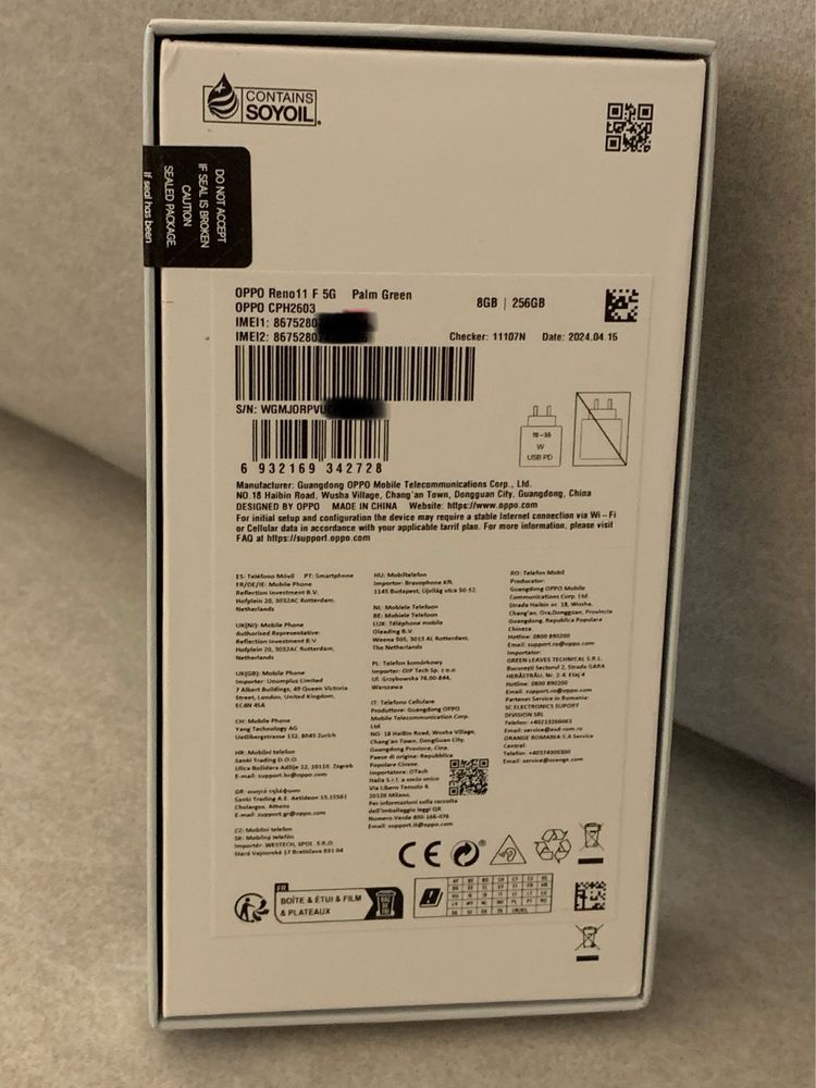NOWY! OppO Reno 11F 5G  8/256
