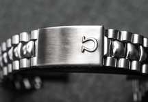 oryginalna używana bransoleta do zegarka OMEGA 18mm  16.5cm