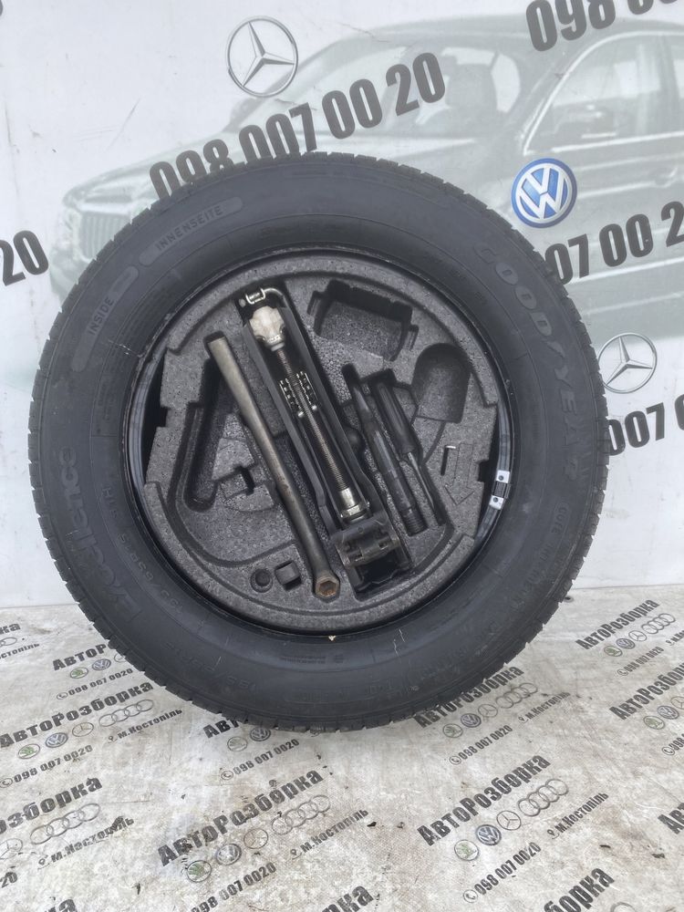 Запаска Колесо докатка Р15 Р16 R16  5/112 Skoda Volkswagen Seat Audi