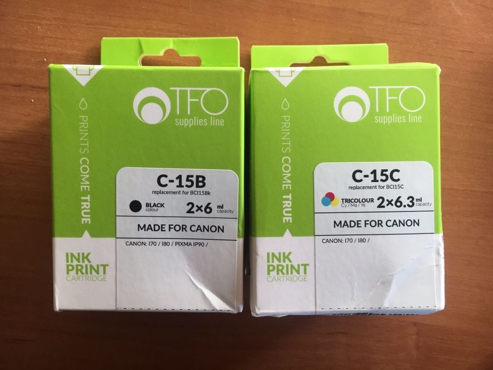 Tusz do drukarki Canon C-15B C-15C INK print