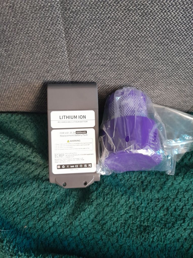 akumulator litowo-jonowy do odkurzacza Dyson V10.