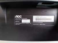 Monitor AOC E975SWDA 18,5 cala (sprawna matryca - uszkodzony)